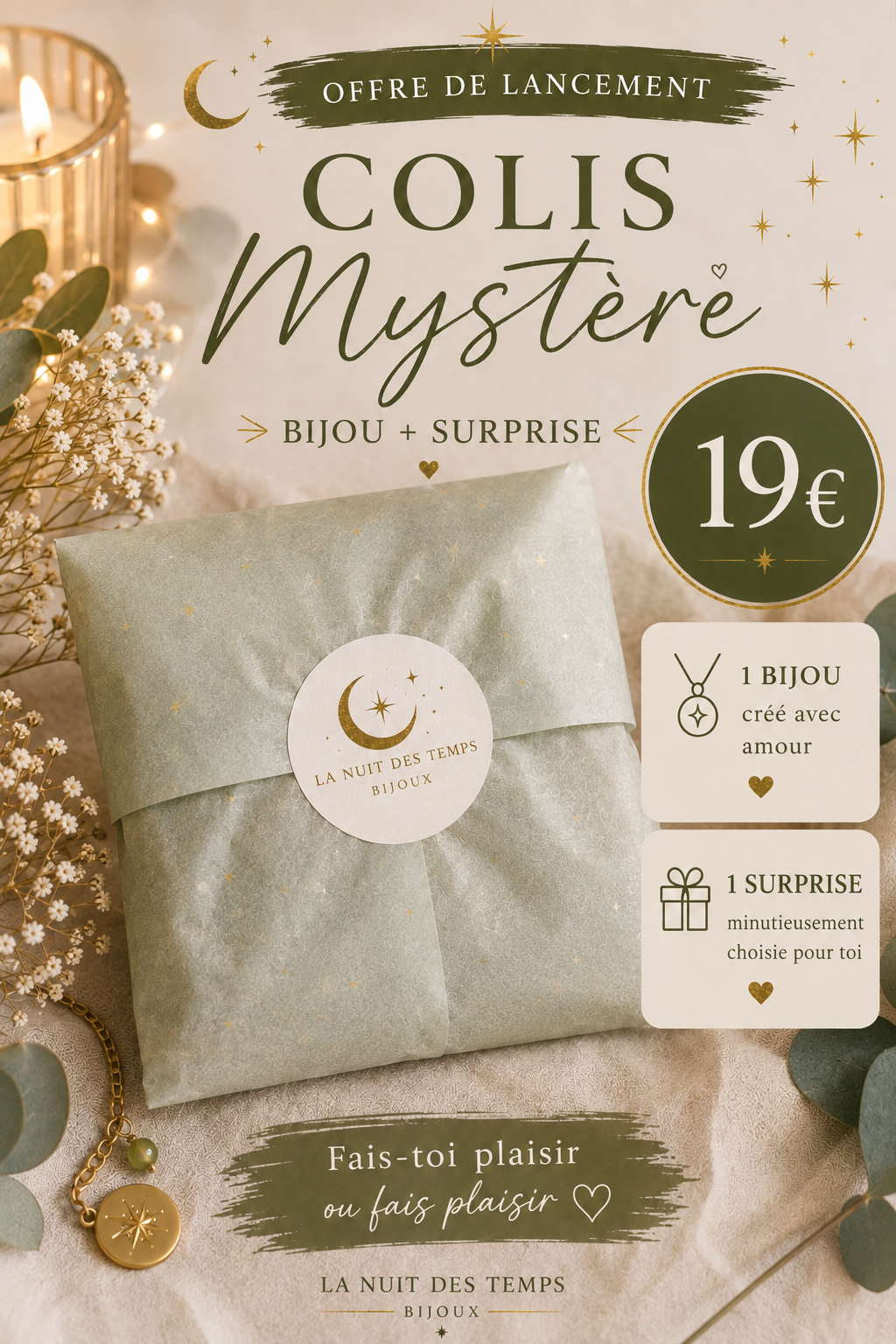 Colis Mystère Offre de lancement