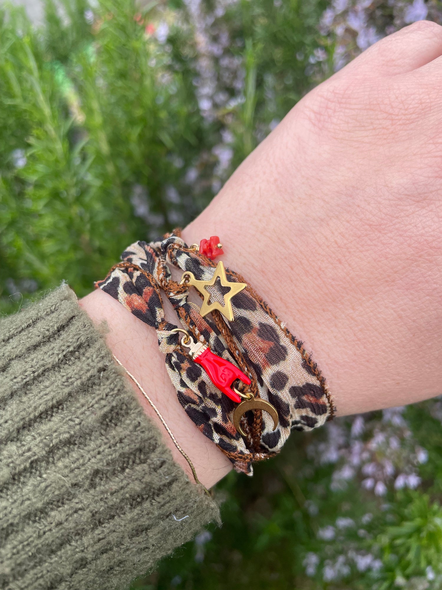bracelet léopard