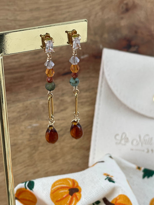 Éclat d’Automne - boucles d’oreilles