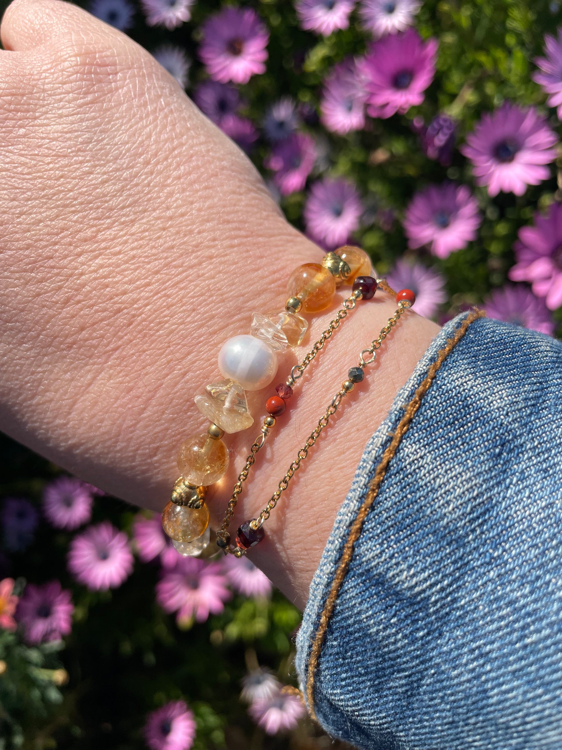 bracelet citrine
