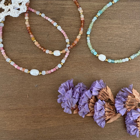 Trilogie d’Ostara – Bracelets Énergie, Douceur & Renouveau 🌿